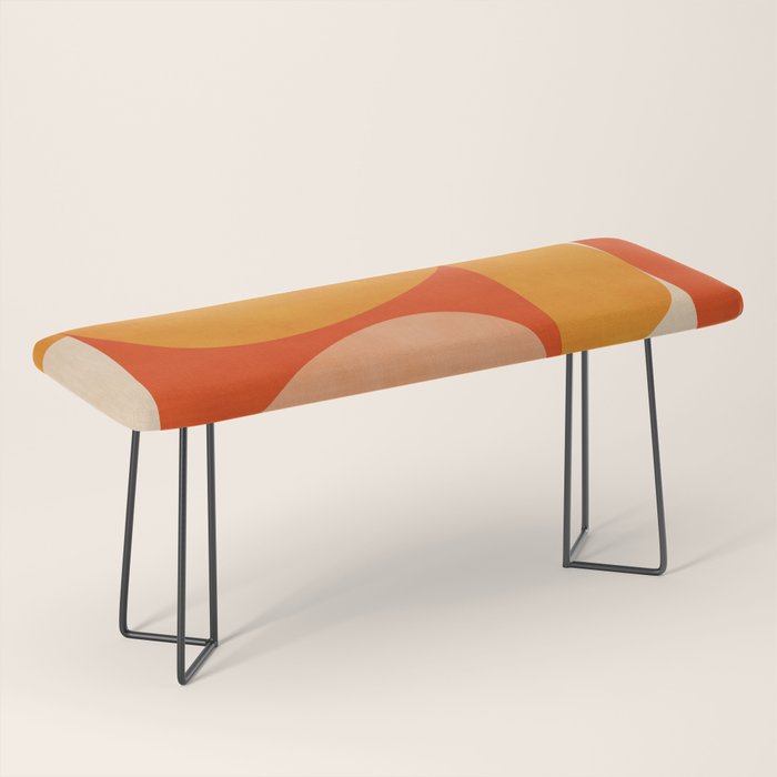 abstract mid century modern Bench Gallery Image 1