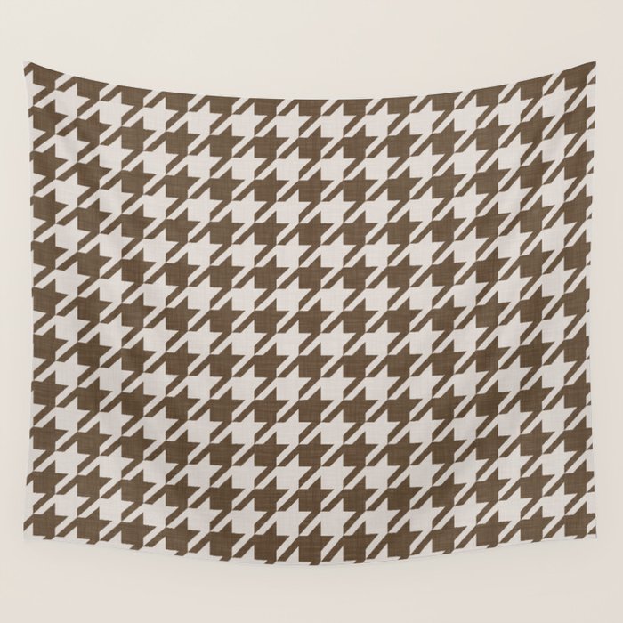 Cozy Heirloom in Coffee Wall Tapestry Gallery Image 1