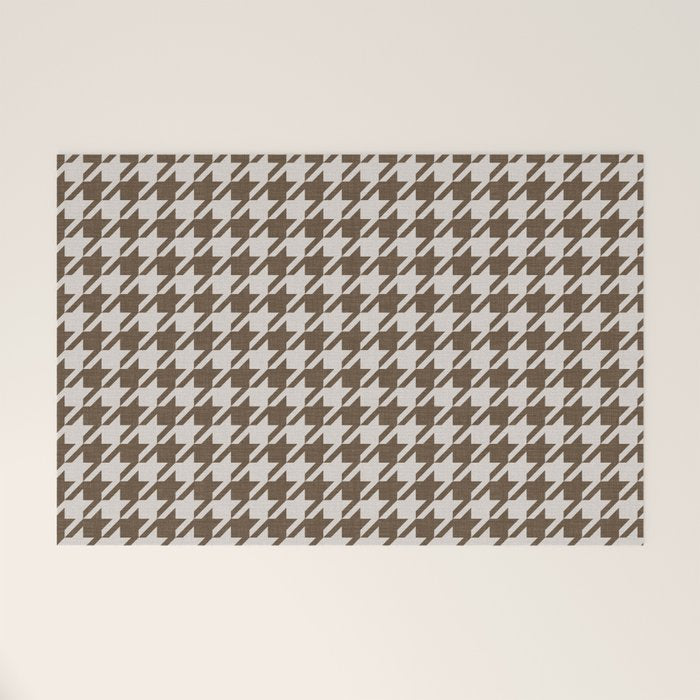 Cozy Heirloom in Coffee Welcome Mat Gallery Image 1