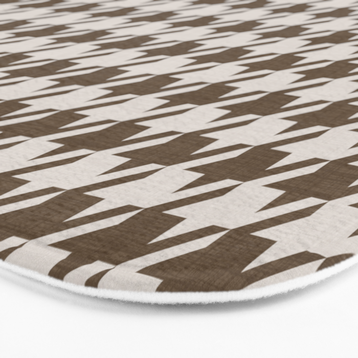 Cozy Heirloom in Coffee Bath Mat Gallery Image 3