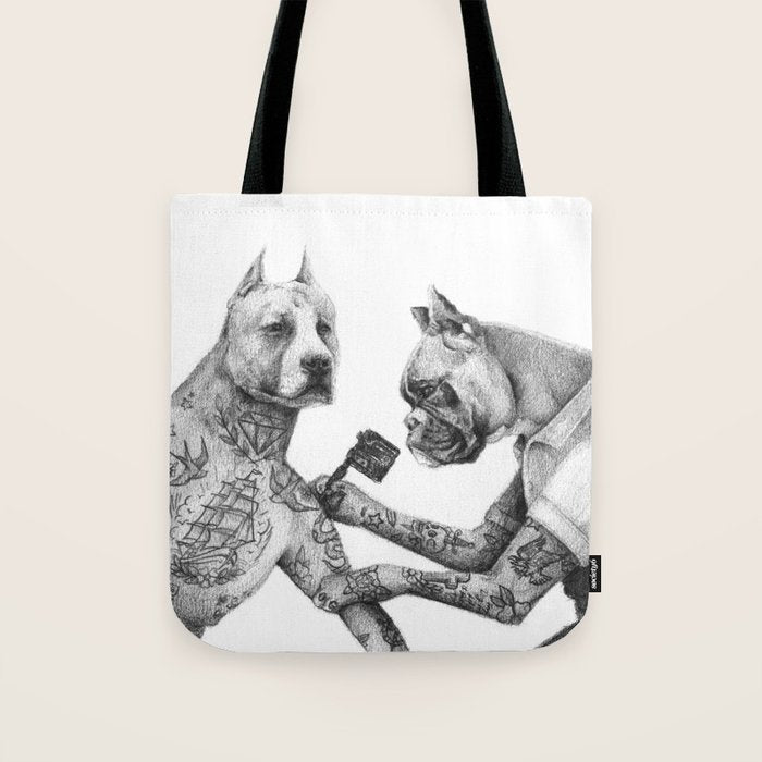 The Tattooist Tote Bag Gallery Image 1
