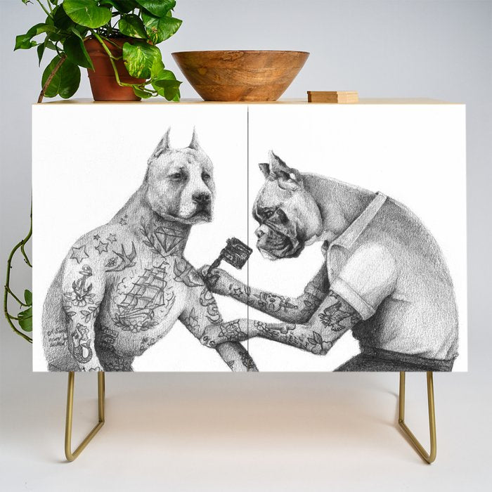 The Tattooist Credenza Gallery Image 1