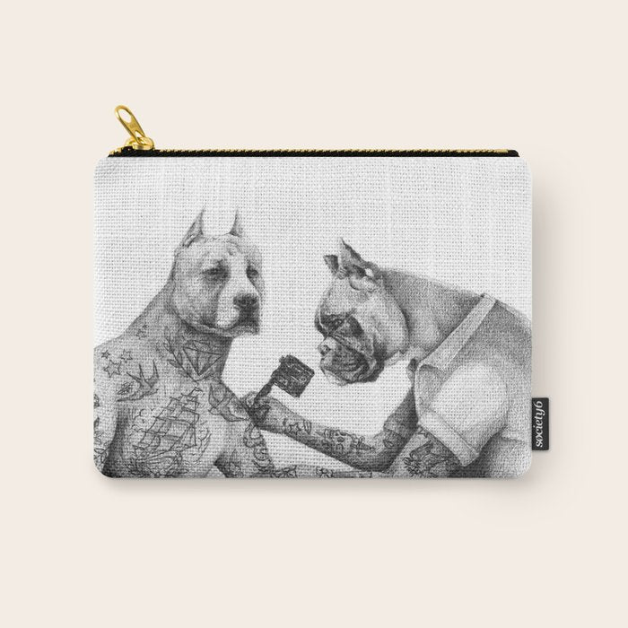 The Tattooist Carry All Pouch Gallery Image 1
