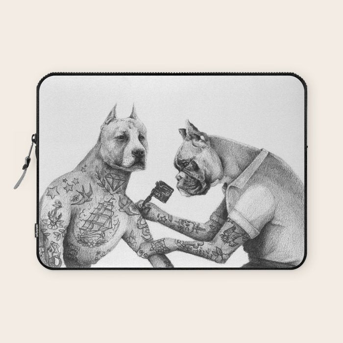 The Tattooist Laptop Sleeve Gallery Image 1