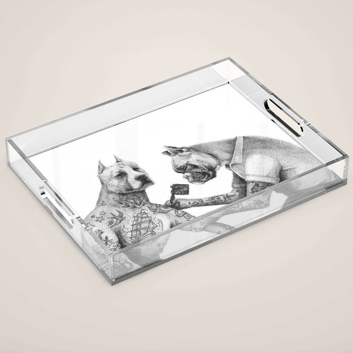 The Tattooist Acrylic Tray Gallery Image 1