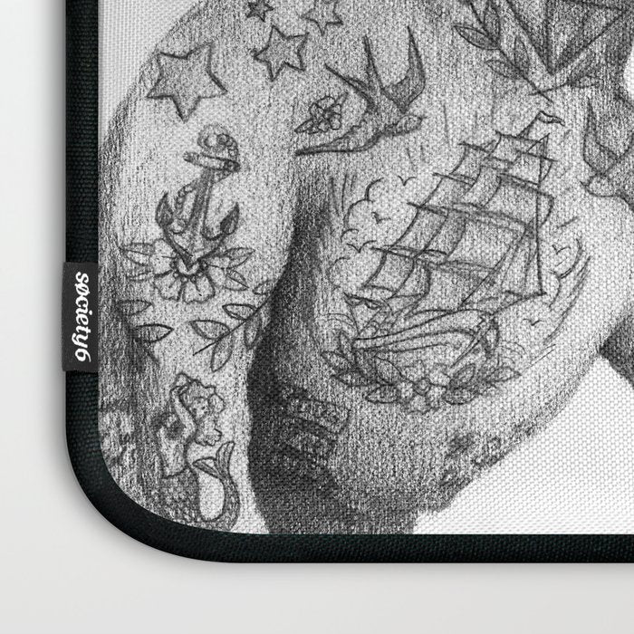 The Tattooist Laptop Sleeve Gallery Image 3