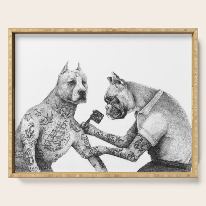 The Tattooist Serving Tray Gallery Image 1