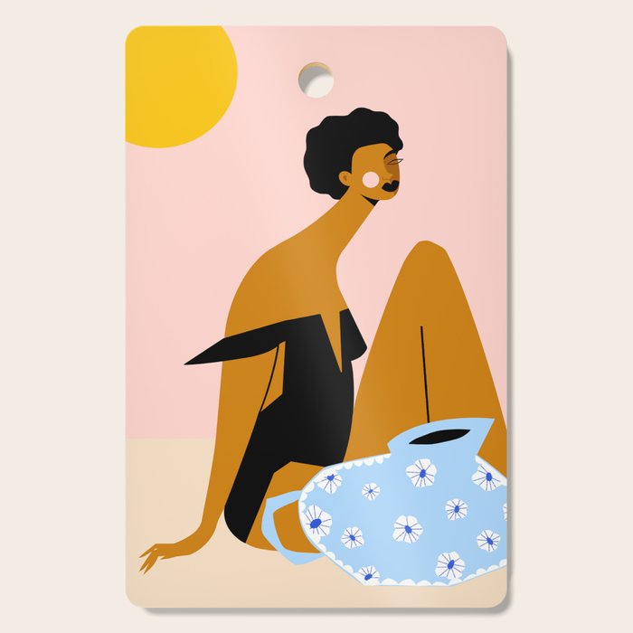Beach Vibes Cutting Board Gallery Image 1