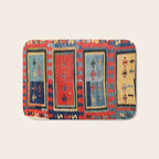 Sivas  Antique Cappadocian Turkish Kilim Print Bath Mat Gallery Image 1