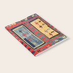 Sivas  Antique Cappadocian Turkish Kilim Print Notebook Gallery Image 2