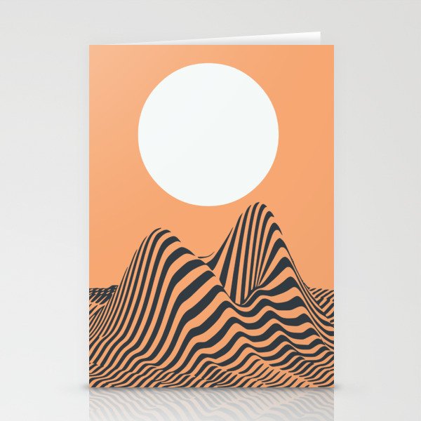 Minimal landscape Stationery Card Gallery Image 2