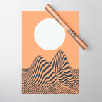 Minimal landscape Wrapping Paper Gallery Image 1