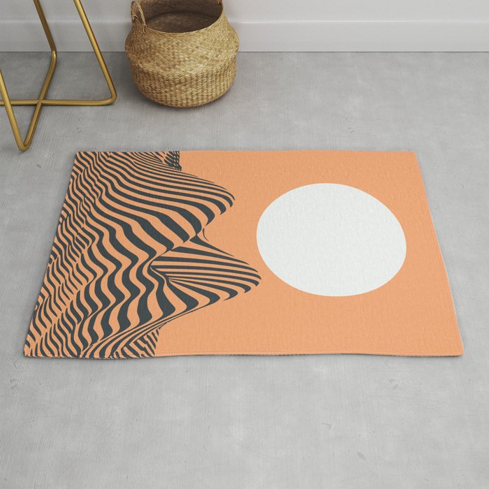 Minimal landscape Rug Gallery Image 1