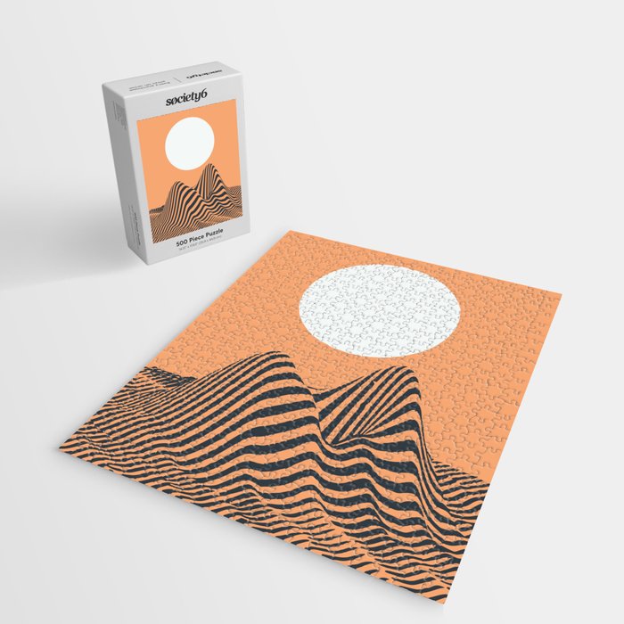 Minimal landscape Jigsaw Puzzle Gallery Image 2