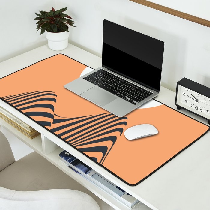 Minimal landscape Desk Mat Gallery Image 2