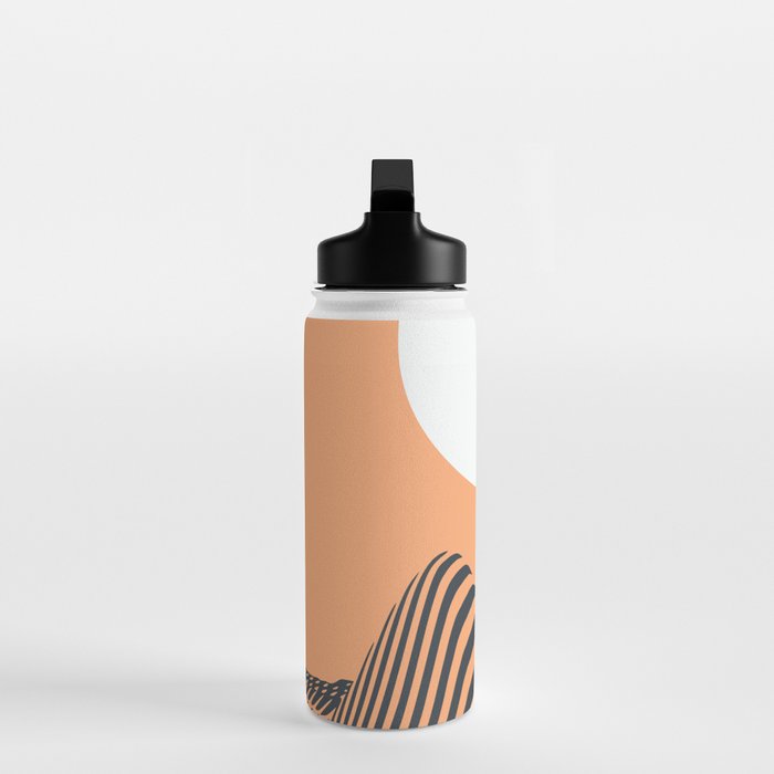 Minimal landscape Water Bottle Gallery Image 3