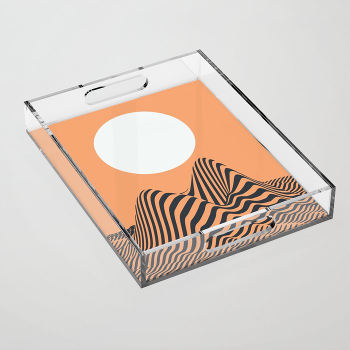 Minimal landscape Acrylic Tray Gallery Image 1