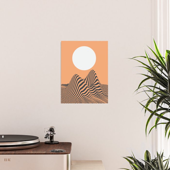 Minimal landscape Poster Gallery Image 2