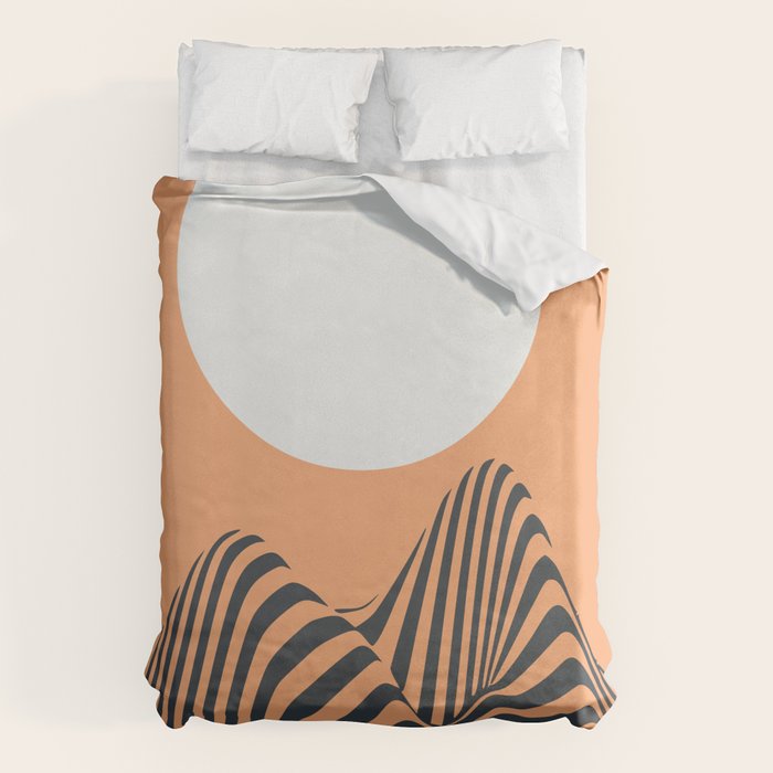 Minimal landscape Duvet Cover Gallery Image 1