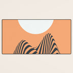 Minimal landscape Desk Mat Gallery Image 3