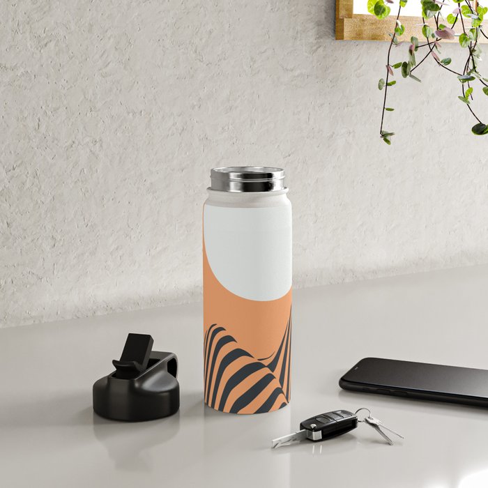 Minimal landscape Water Bottle Gallery Image 4