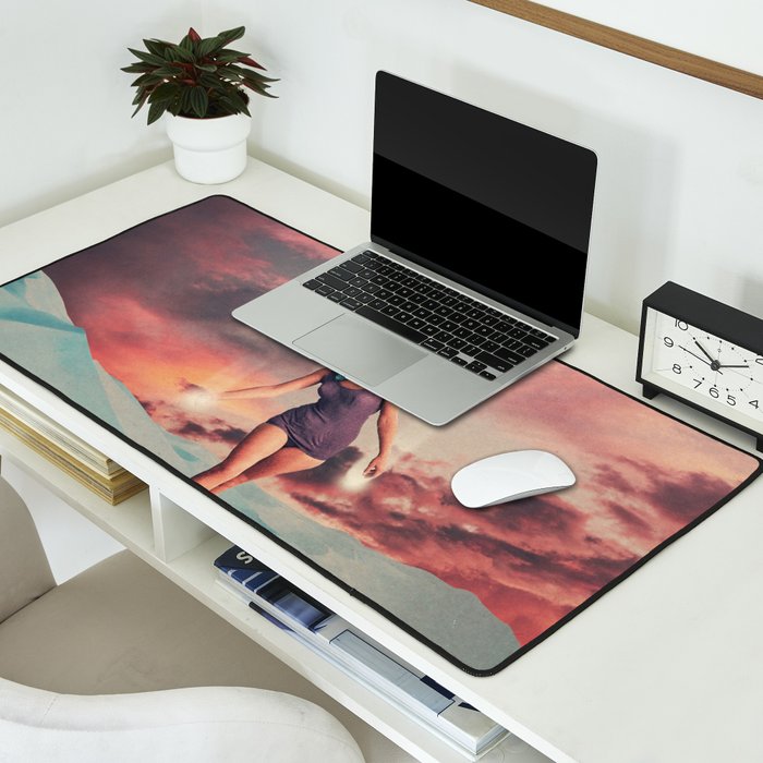 Fading into the Light Desk Mat Gallery Image 2