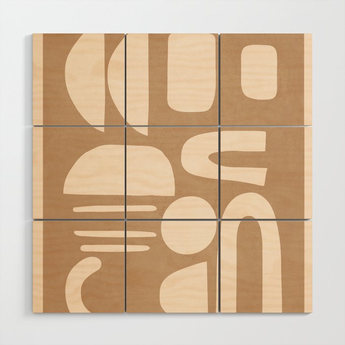Soft Movement 10 Wood Wall Art Gallery Image 1