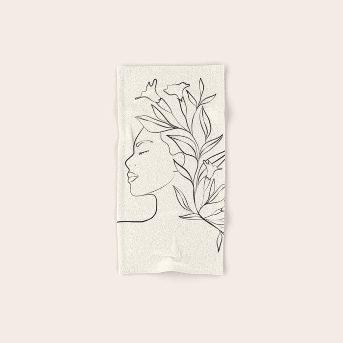 Blooming I Bath Towel Gallery Image 1