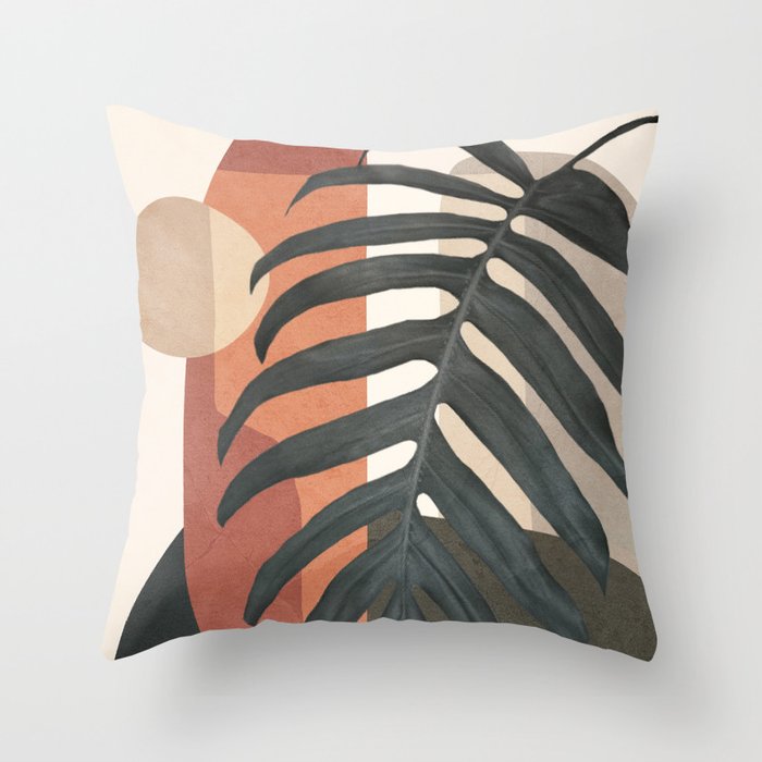 Soft Shapes VI Throw Pillow Gallery Image 6