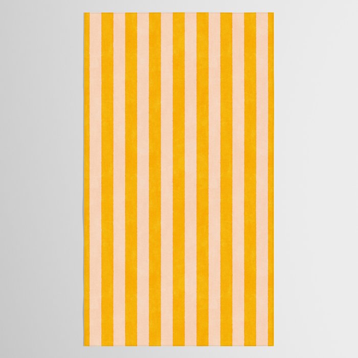 STRIPES 001 A - Goldenrod Tablecloth Gallery Image 2