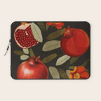 Pomegranate Botanical Art 2 Laptop Sleeve Gallery Image 1