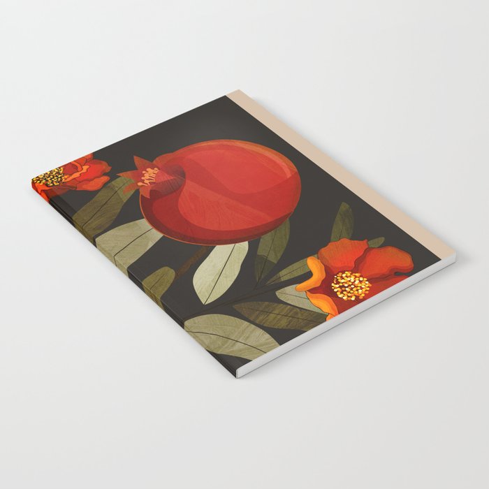 Pomegranate Botanical Art 2 Notebook Gallery Image 2