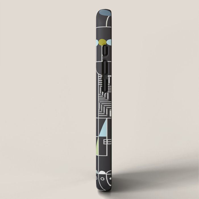 City life blocks moonless night iPhone Case Gallery Image 2