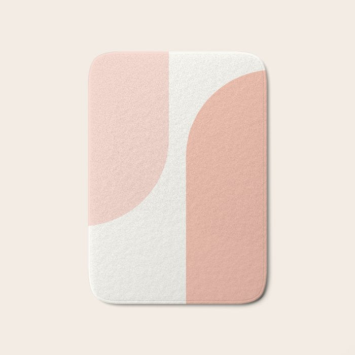 Modern Minimal Arch Abstract XXXI Bath Mat Gallery Image 1