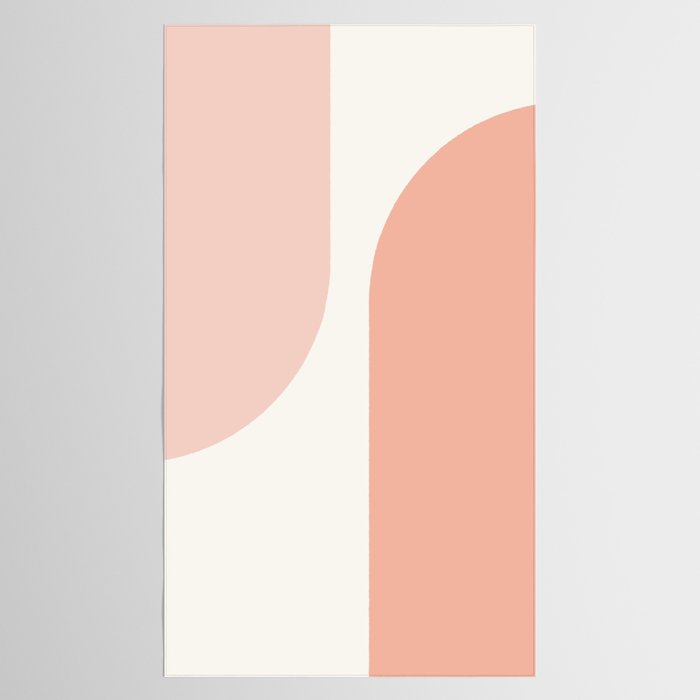 Modern Minimal Arch Abstract XXXI Tablecloth Gallery Image 2