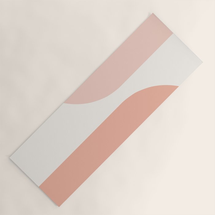 Modern Minimal Arch Abstract XXXI Yoga Mat Gallery Image 1