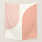 Modern Minimal Arch Abstract XXXI Wall Tapestry Gallery Image 4