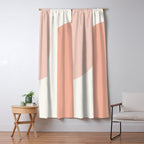Modern Minimal Arch Abstract XXXI Window Curtain Gallery Image 5