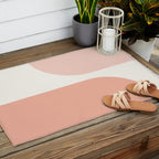 Modern Minimal Arch Abstract XXXI Outdoor Rug Gallery Image 2