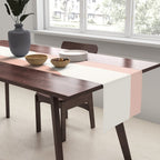 Modern Minimal Arch Abstract XXXI Table Runner Gallery Image 2