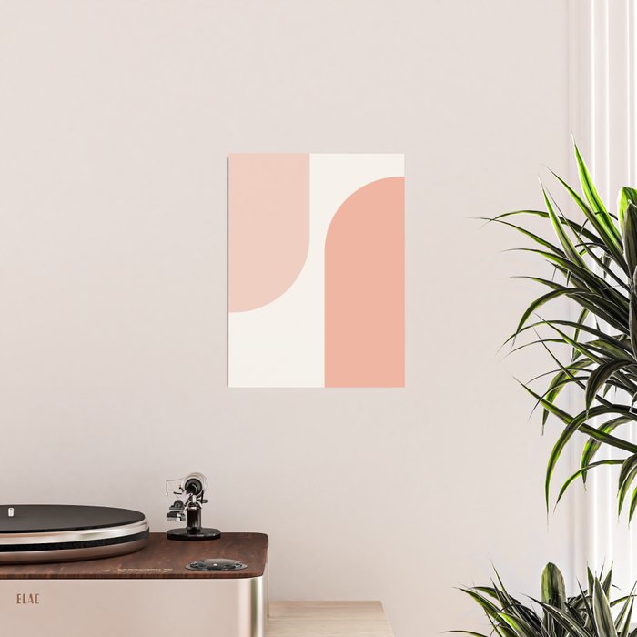 Modern Minimal Arch Abstract XXXI Poster Gallery Image 2