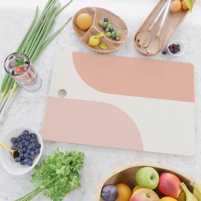 Modern Minimal Arch Abstract XXXI Cutting Board Gallery Image 2