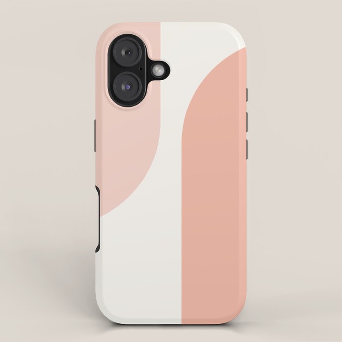 Modern Minimal Arch Abstract XXXI iPhone Case Gallery Image 1