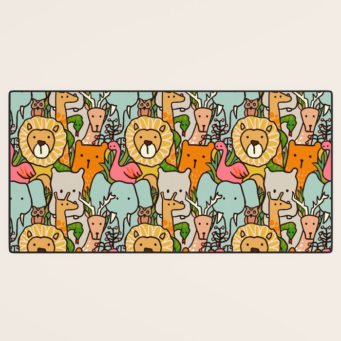 Jungle Desk Mat Gallery Image 3