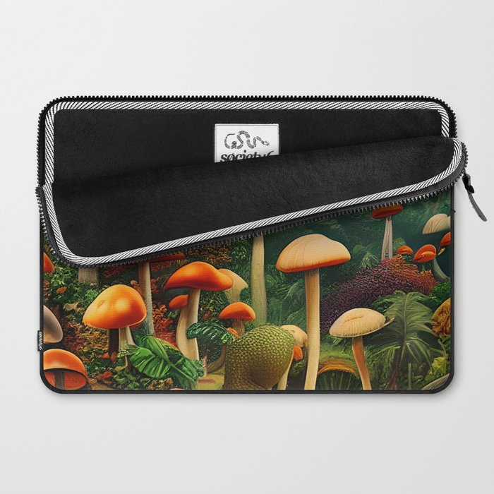 Brirsuris - The Valley of Mushrooms Laptop Sleeve Gallery Image 2