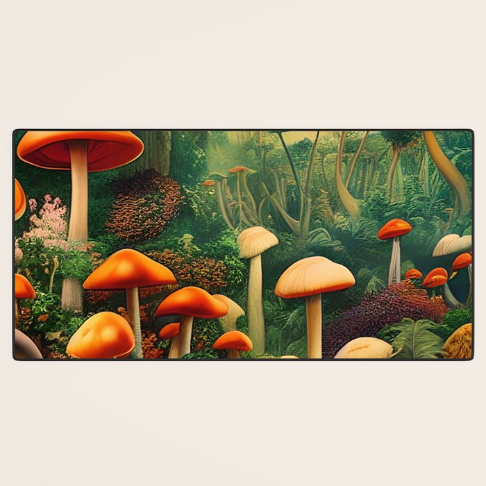 Brirsuris - The Valley of Mushrooms Desk Mat Gallery Image 3