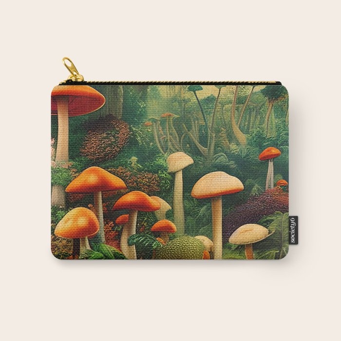 Brirsuris - The Valley of Mushrooms Carry All Pouch Gallery Image 1