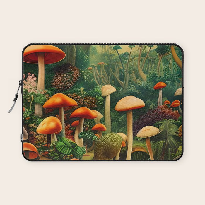 Brirsuris - The Valley of Mushrooms Laptop Sleeve Gallery Image 1