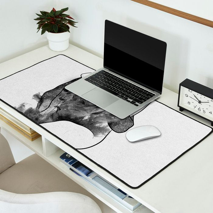 I find peace in your hug (E). Desk Mat Gallery Image 2