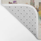 los angeles skyline Bath Mat Gallery Image 2